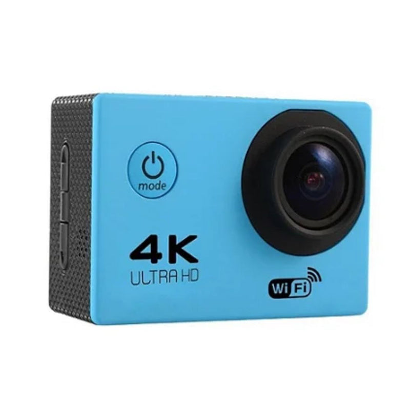Esportiva Câmera De Ação 4K Ultra HD Com Wifi A Prova D’Água!